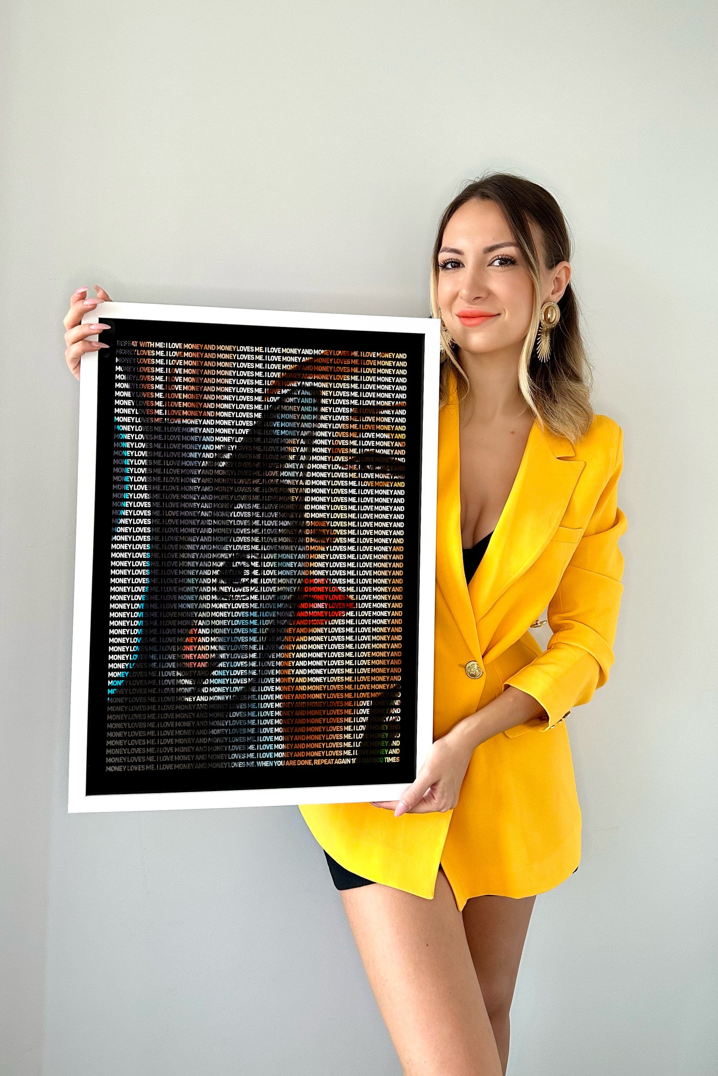 Limited Edition Print MARILYN LOVES MONEY AND MONEY LOVES ME