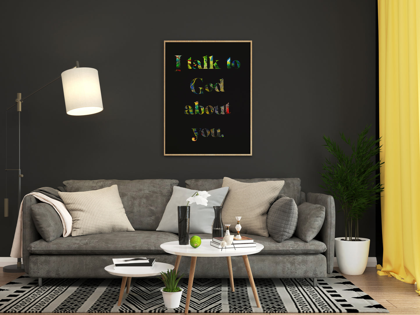 Limited Edition Print I TALK TO GOD ABOUT YOU #1